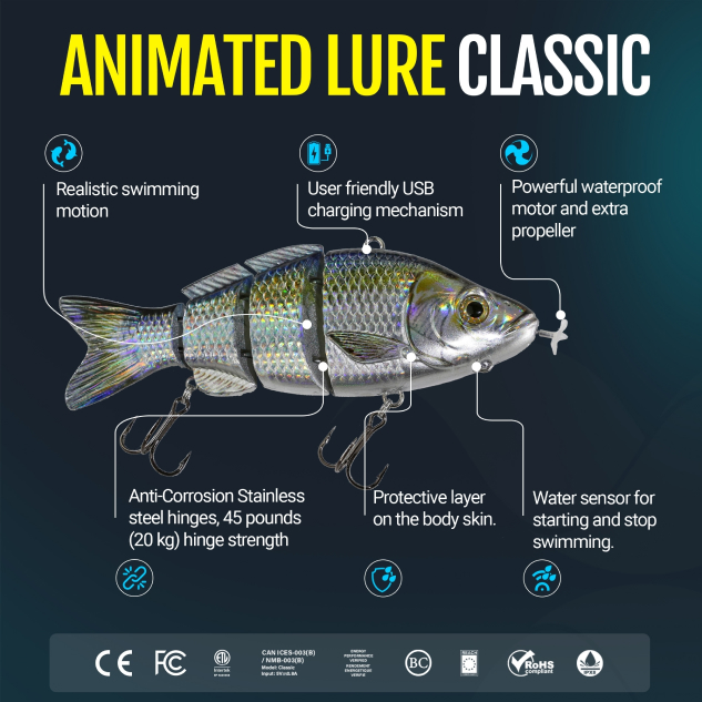 Animated lure poster