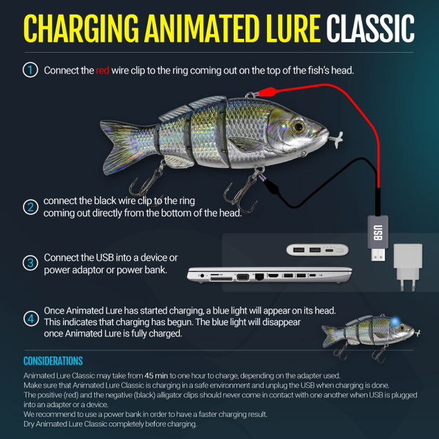 Animated lure poster